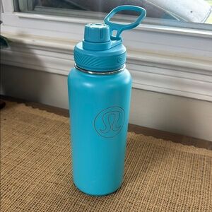 lululemon athletica Blue Stainless Steel Water Bottle